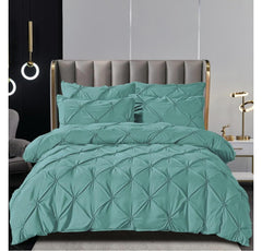 Lenjerie finet premium cu elastic, 160/180x200 | 230x270 intinsa verde menta Cod: CE8