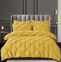 Lenjerie finet premium, cearceaf normal 230x250 galben mustar Cod: CN16