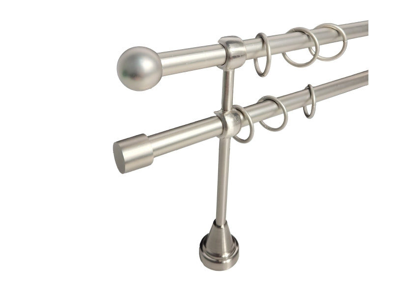 Galerie America metal pentru perdea si draperie, grosime de 19mm extensibila pana la 4m