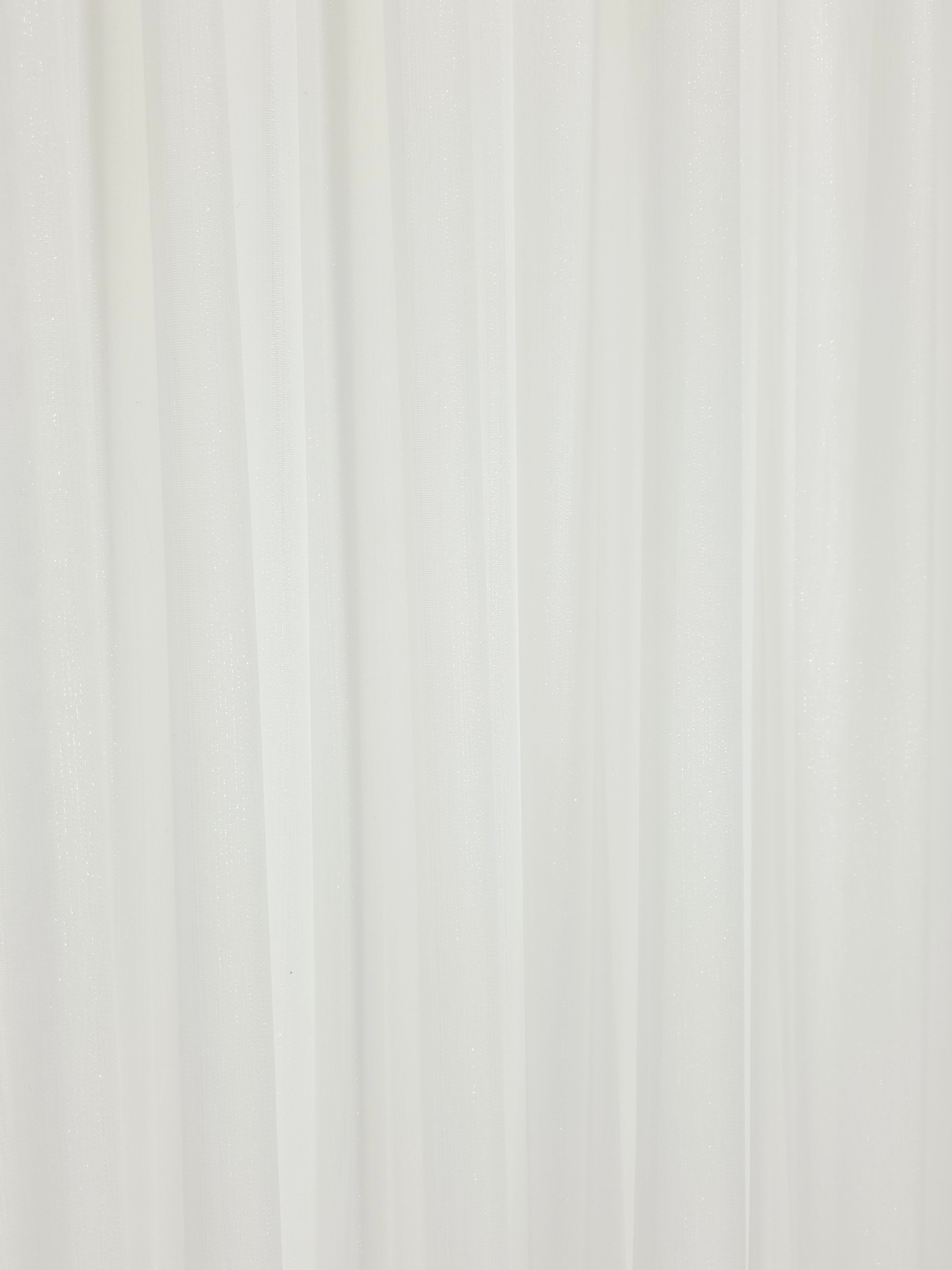 Set Anda: Perdea Alba Cu Sidef Si Draperie Catifea Ciocolata Calda Blackout 90%