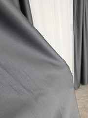 Colectia Noapte-Zi: Perdea voal alb premium si Draperie Paris blackout 100% opaca pe culoarea gri inchis