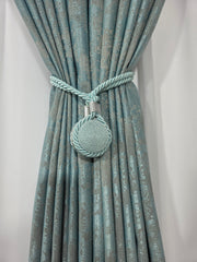 Set magneti cu fir lung, albastru celest material textil(2bucati)
