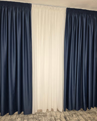 Draperie simpla bluemarin blackout 98%