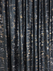 Draperie Mayon catifea neagra cu insertii aurii