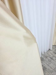 Draperie Paris blackout 100% opacă pe culoarea crem-auriu