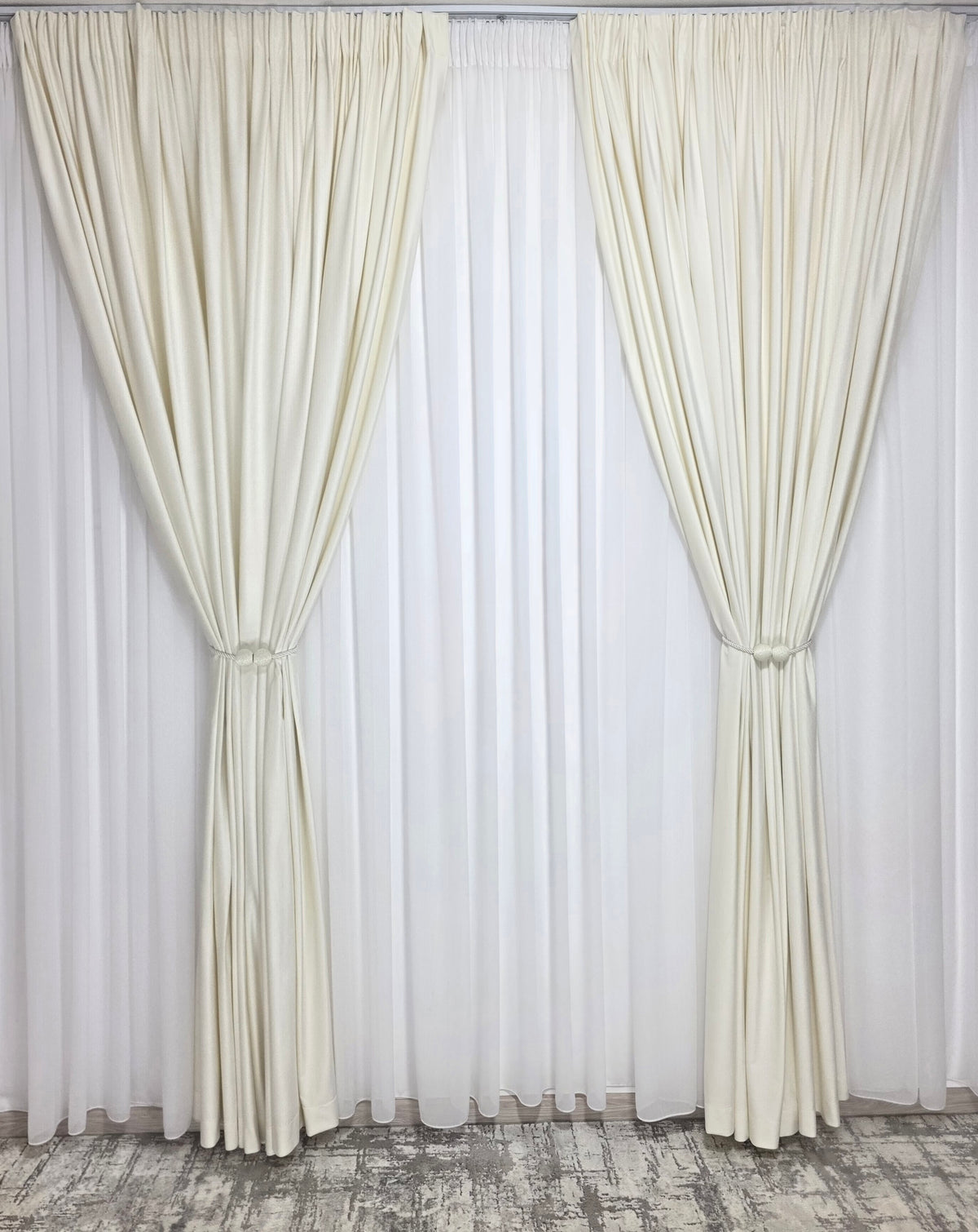 Black Friday Draperie Ivoire Din Catifea 70% Blackout