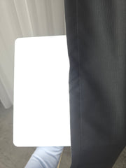 Colectia Noapte-Zi: Perdea voal alb premium si Draperie Paris blackout 100% opaca pe culoarea gri inchis
