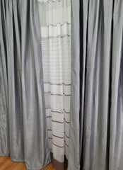 Set gri perdea si draperie Iasemin - CASABLANCA Set gri perdea si draperie Iasemin Casa Blanca Curtains & Drapes 370.00 CASABLANCA  CASABLANCA