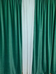 Draperie catifea verde smarald intens 2 - CASABLANCA Draperie catifea verde smarald intens 2 Casa Blanca Curtains & Drapes 80.00 CASABLANCA  CASABLANCA