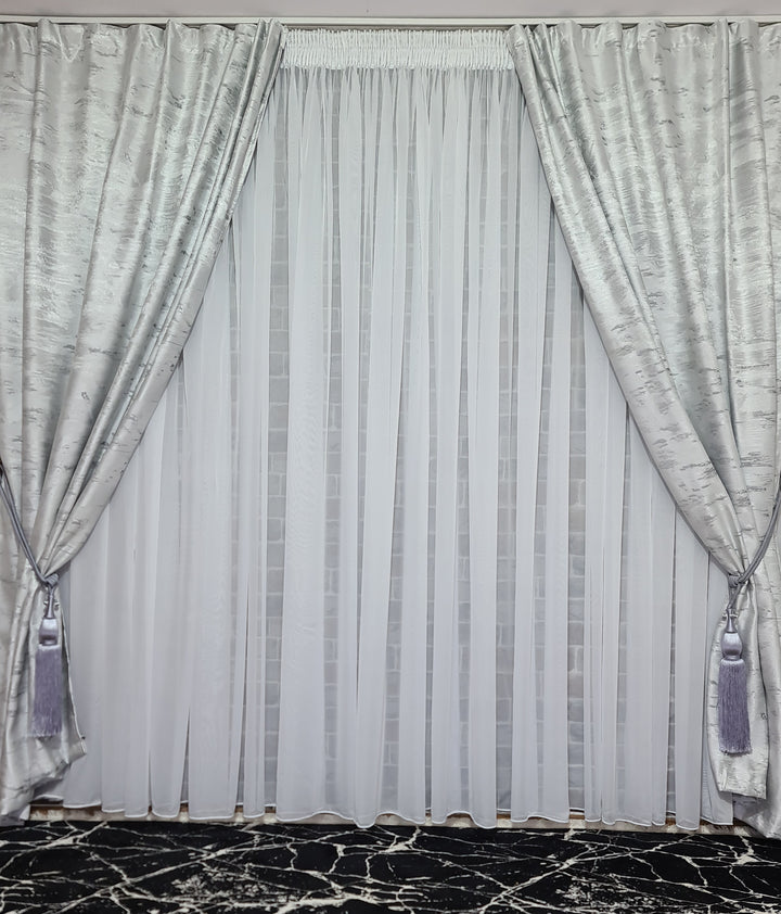 Draperie gri efect decorativa - CASABLANCA Draperie gri efect decorativa CasaBlanca Curtains & Drapes 65.00 CASABLANCA  CASABLANCA