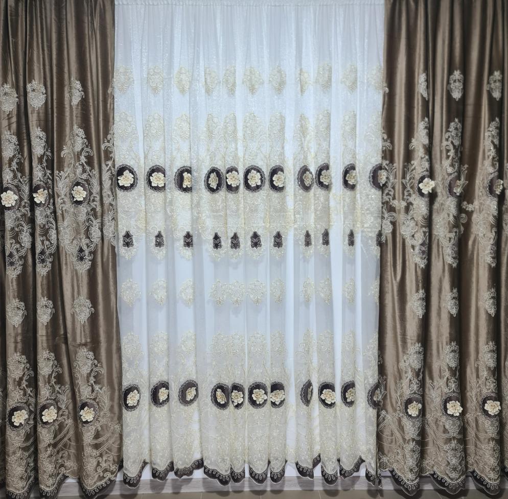 Set perdea si draperie 3d Aian - CASABLANCA Set perdea si draperie 3d Aian CASABLANCA Bedding 840.00 CASABLANCA  CASABLANCA