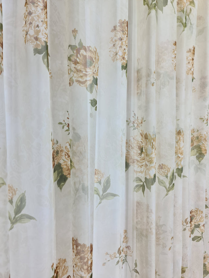 Perdea model floral Tibi - CASABLANCA Perdea model floral Tibi Casa Blanca Curtains & Drapes 40.00 CASABLANCA  CASABLANCA