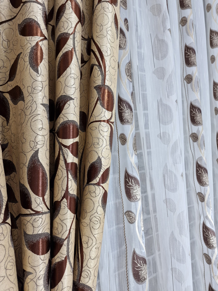 Set Perdea si Draperie Calin - CASABLANCA Set Perdea si Draperie Calin Casa Blanca Curtains & Drapes 330.00 CASABLANCA  CASABLANCA