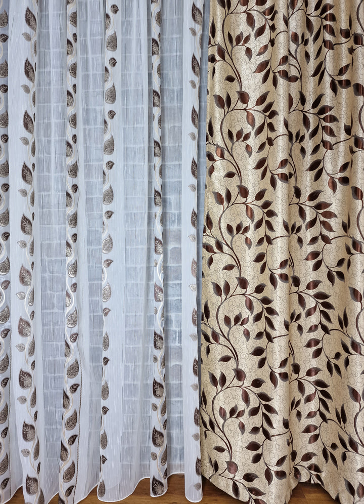 Set Perdea si Draperie Calin - CASABLANCA Set Perdea si Draperie Calin Casa Blanca Curtains & Drapes 330.00 CASABLANCA  CASABLANCA