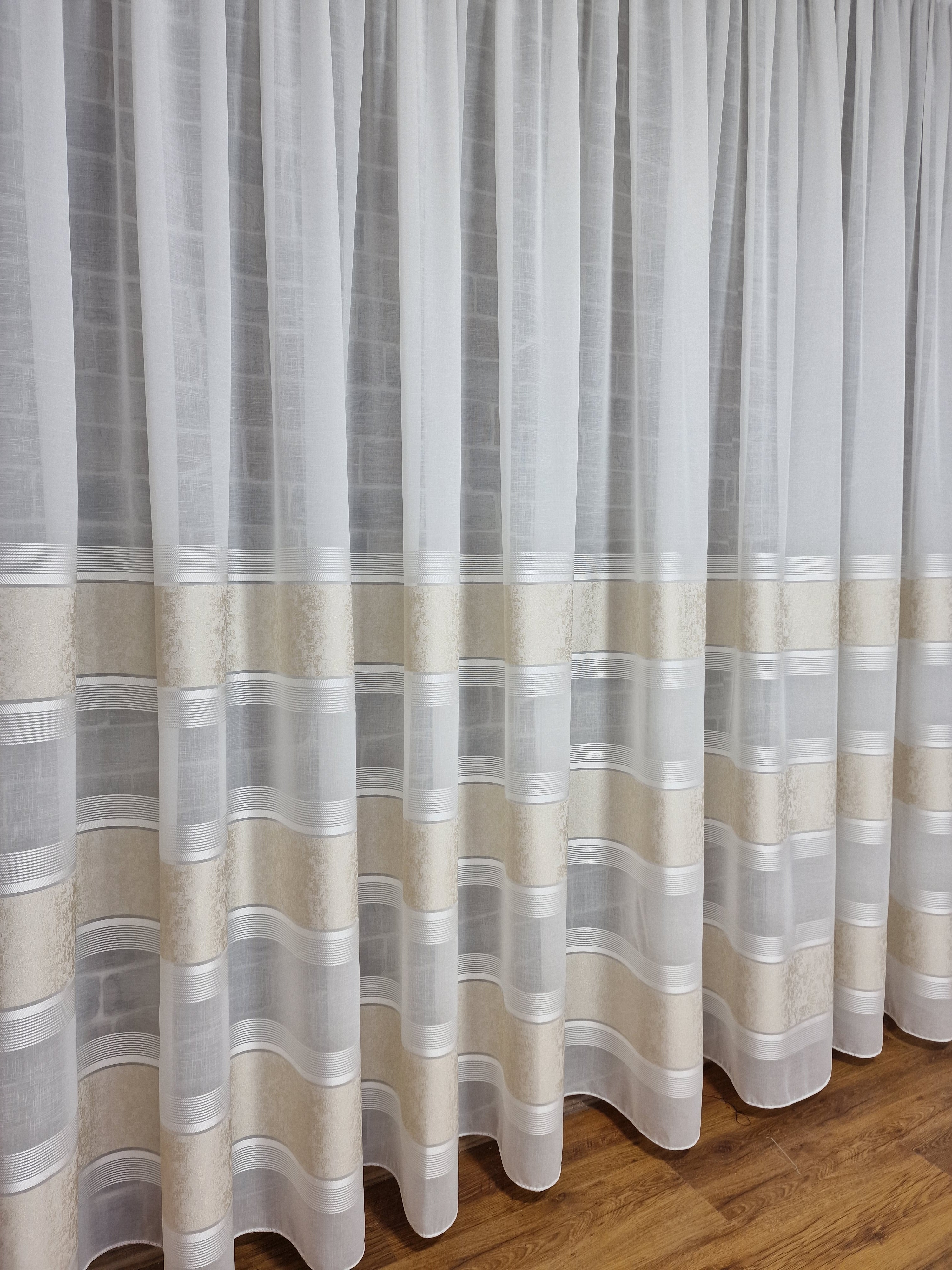 Perdea din in cristal, model Lavinia - CASABLANCA Perdea din in cristal, model Lavinia Casa Blanca Curtains & Drapes 60.00 CASABLANCA  CASABLANCA