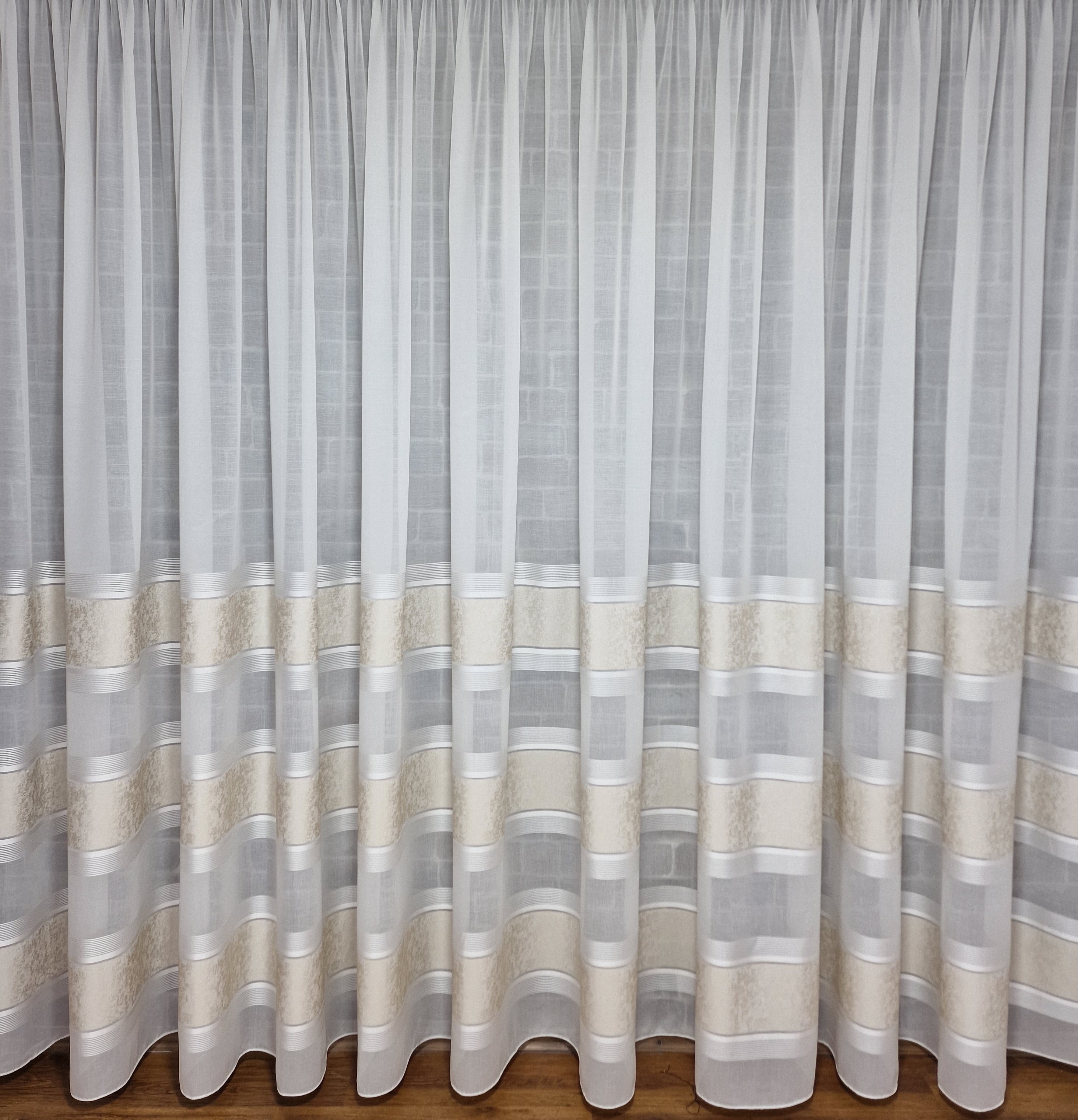 Perdea din in cristal, model Lavinia - CASABLANCA Perdea din in cristal, model Lavinia Casa Blanca Curtains & Drapes 60.00 CASABLANCA  CASABLANCA