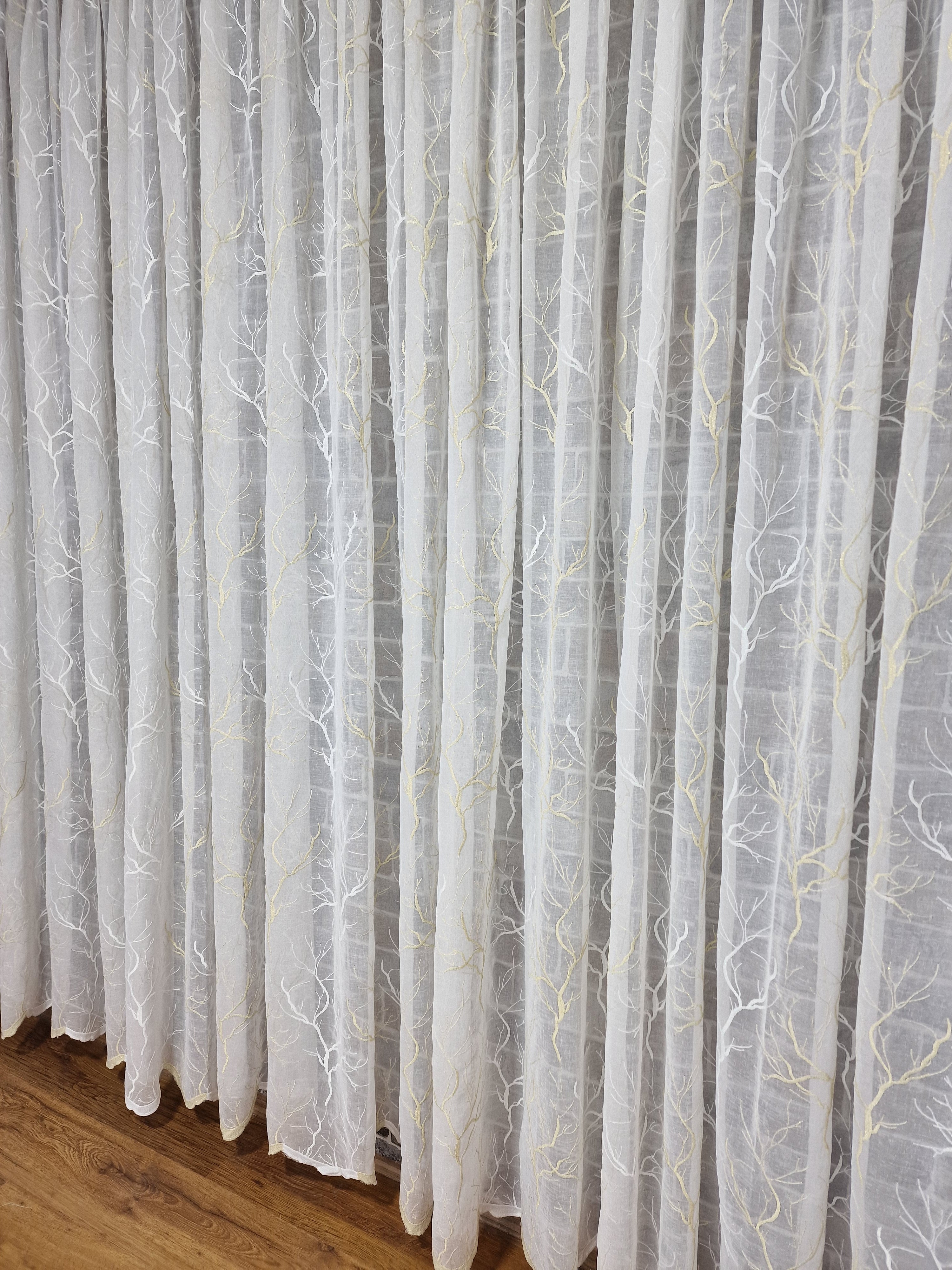 Perdea model crenguțe, confecționată din in, material plin ca textura - CASABLANCA Perdea model crenguțe, confecționată din in, material plin ca textura Casa Blanca Curtains & Drapes 60.00 CASABLANCA  CASABLANCA