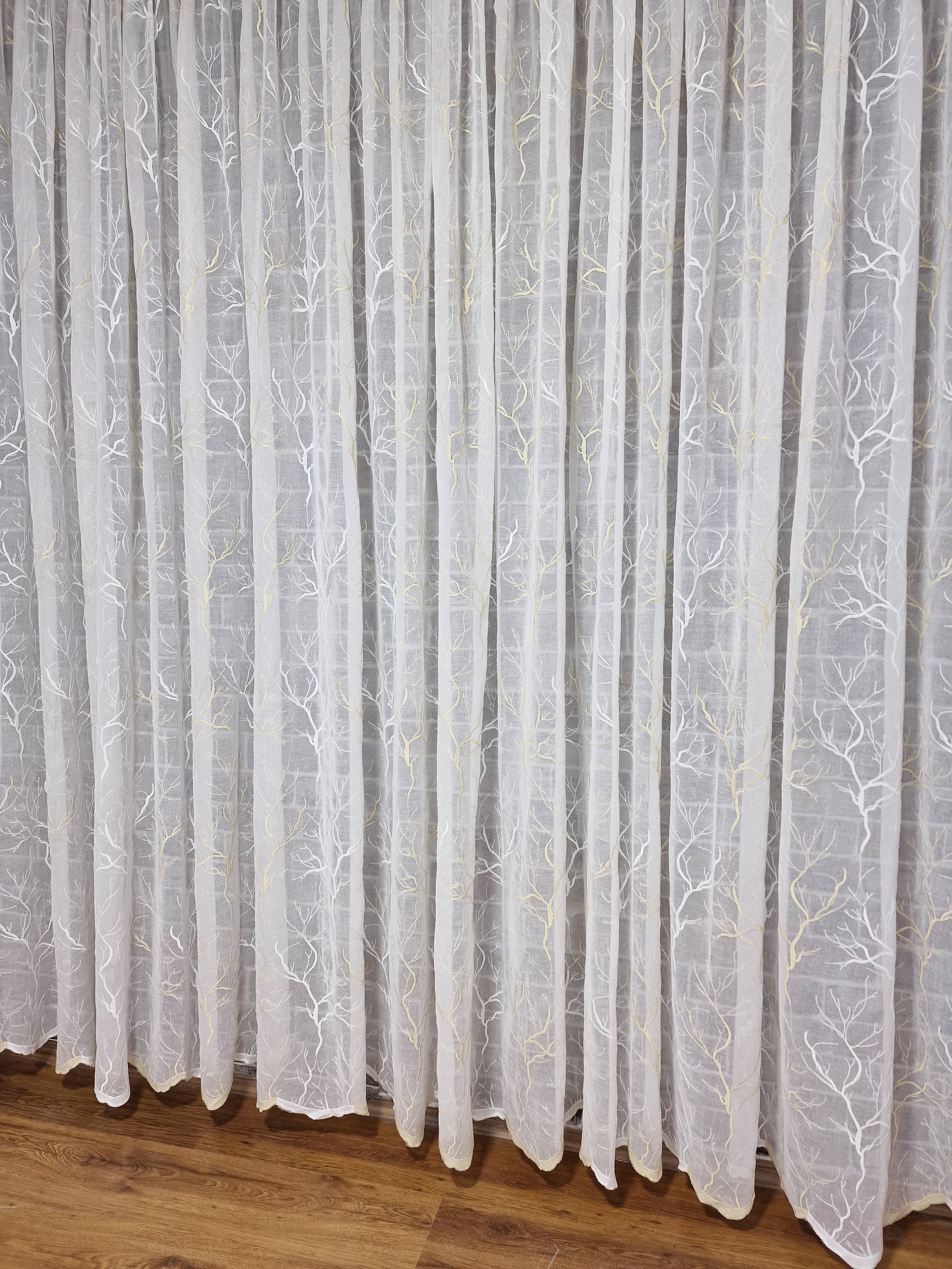 Perdea model crenguțe, confecționată din in, material plin ca textura - CASABLANCA Perdea model crenguțe, confecționată din in, material plin ca textura Casa Blanca Curtains & Drapes 60.00 CASABLANCA  CASABLANCA