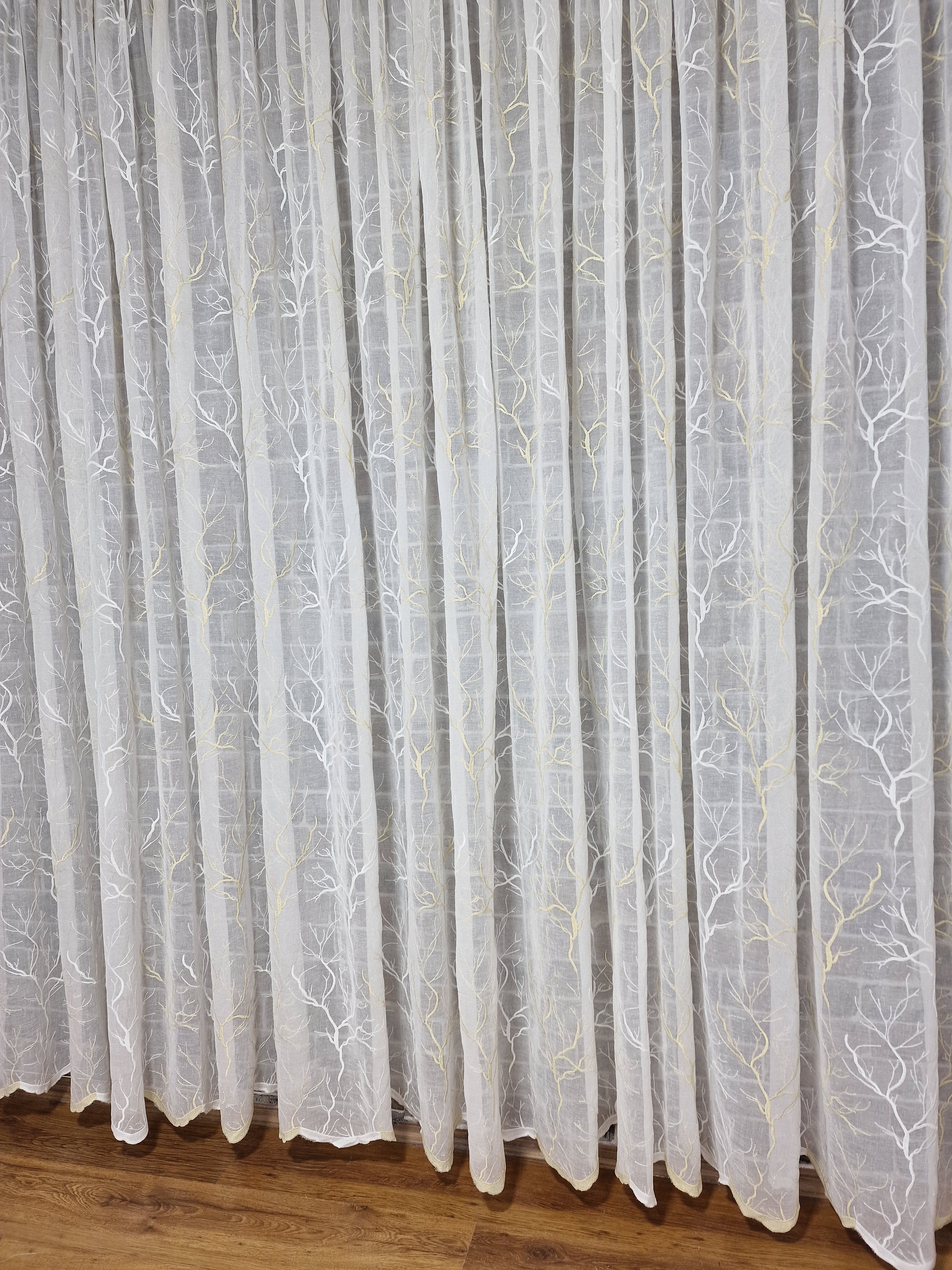 Perdea model crenguțe, confecționată din in, material plin ca textura - CASABLANCA Perdea model crenguțe, confecționată din in, material plin ca textura Casa Blanca Curtains & Drapes 60.00 CASABLANCA  CASABLANCA