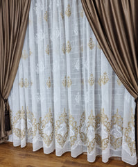 Set perdea si draperie Marinela - CASABLANCA Set perdea si draperie Marinela Casa Blanca Curtains & Drapes 455.00 CASABLANCA  CASABLANCA