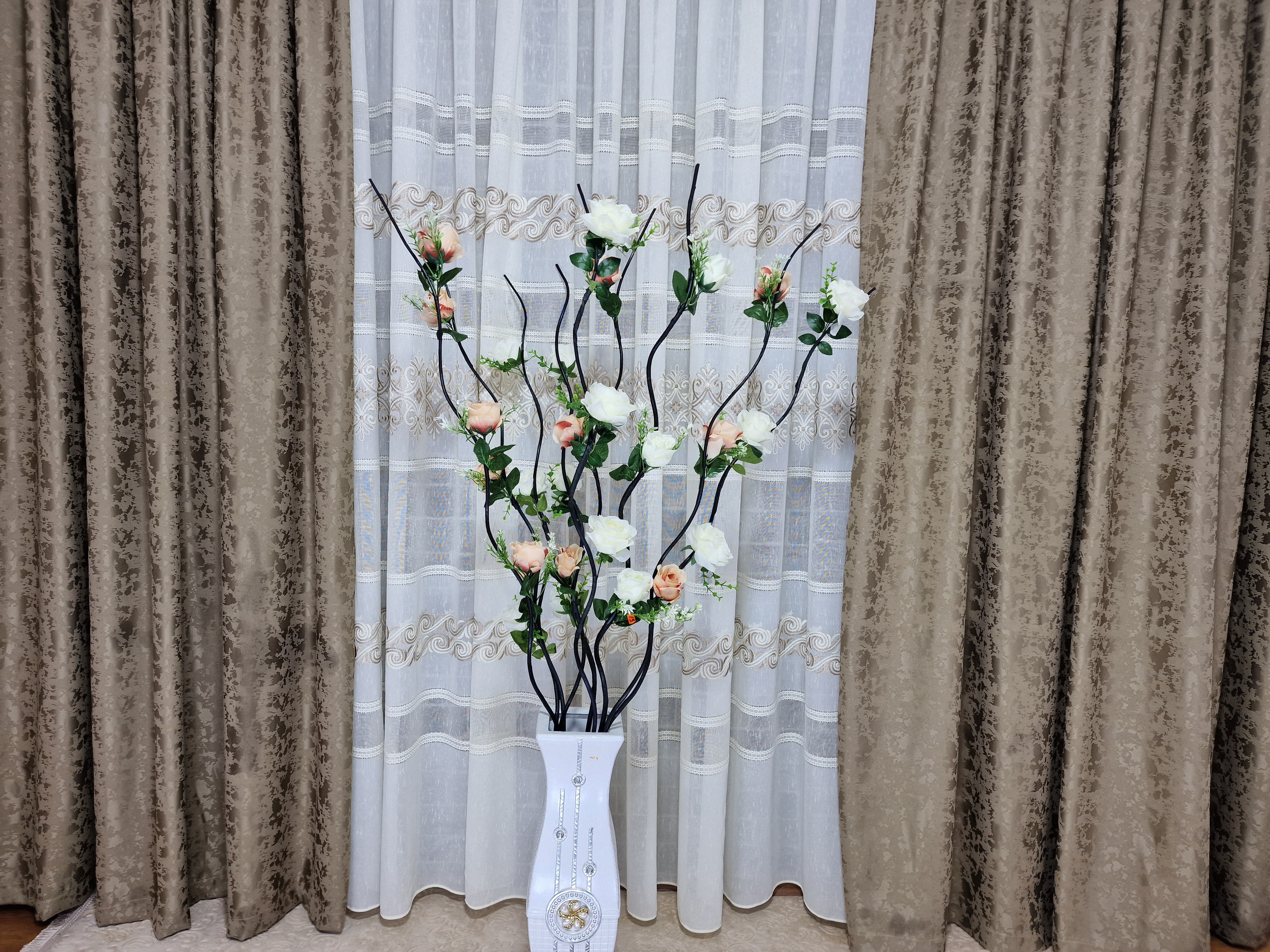 Draperie capucino texturată cu aspect modern de vopsea decorativă - CASABLANCA Draperie capucino texturată cu aspect modern de vopsea decorativă Casa Blanca Curtains & Drapes 55.00 CASABLANCA  CASABLANCA