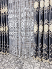 Set perdea si draperie lux gri Mera - CASABLANCA Set perdea si draperie lux gri Mera Casa Blanca Curtains & Drapes 790.00 CASABLANCA  CASABLANCA