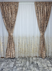 Set complet perdea si draperie, colectia Golden, varianta crem - CASABLANCA Set complet perdea si draperie, colectia Golden, varianta crem CASABLANCA  740.00 CASABLANCA  CASABLANCA