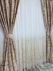 Set complet perdea si draperie, colectia Golden, varianta crem - CASABLANCA Set complet perdea si draperie, colectia Golden, varianta crem CASABLANCA  1480.00 CASABLANCA 8metriperdeacu6metridraperiepentrusinagaleriede4-5 CASABLANCA