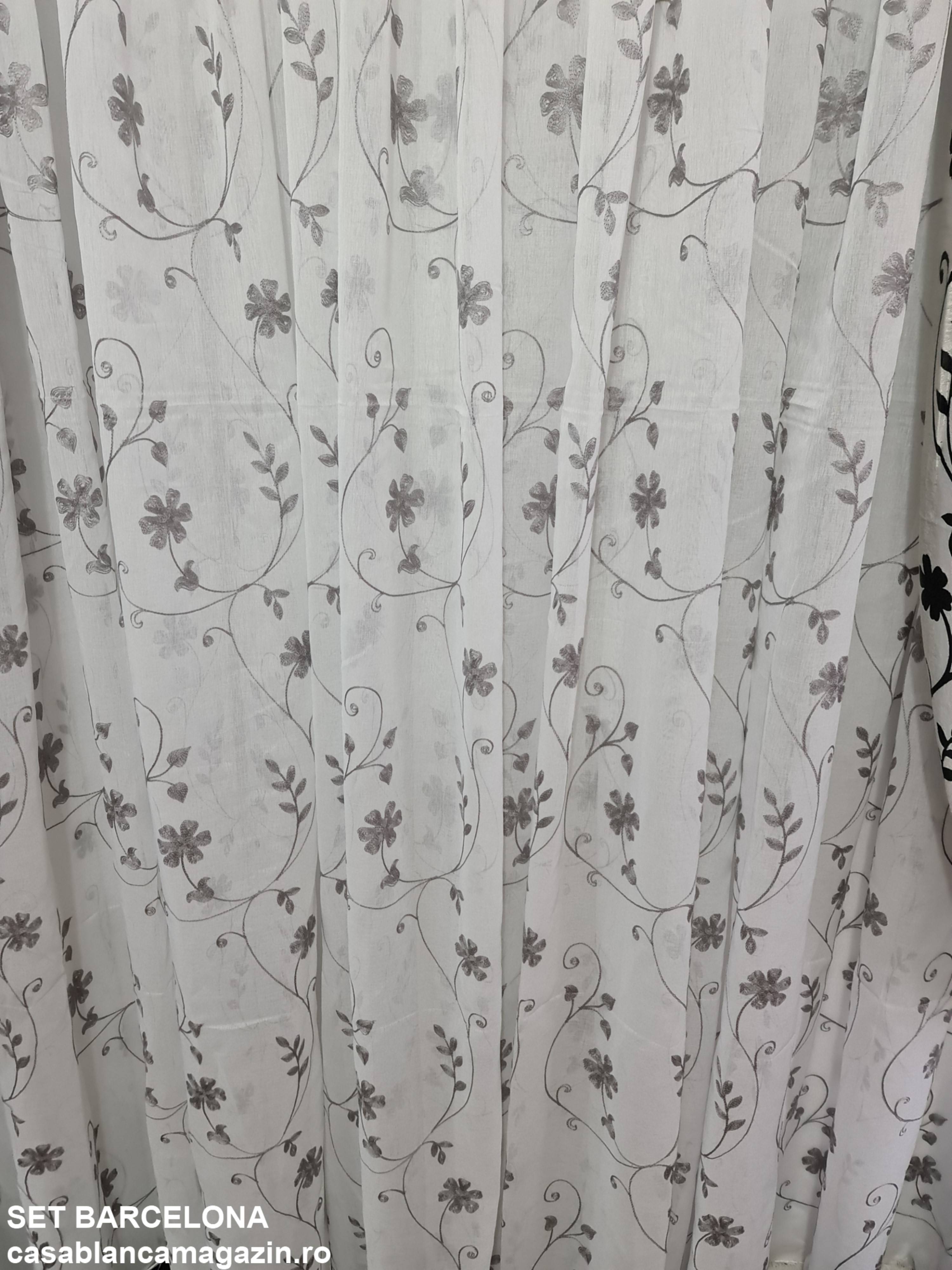 Set perdea si draperie Barcelona - CASABLANCA Set perdea si draperie Barcelona Casa Blanca Curtains & Drapes 350.00 CASABLANCA  CASABLANCA