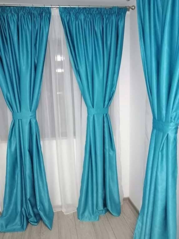Draperie turcoaz apa soft - CASABLANCA Draperie turcoaz apa soft Casa Blanca Curtains & Drapes 45.00 CASABLANCA  CASABLANCA