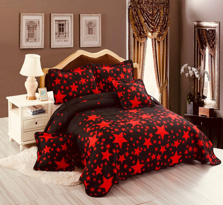 Set Cuvertura Pat Matlasata Bumbac + 4 fete perna E27 - CASABLANCA Set Cuvertura Pat Matlasata Bumbac + 4 fete perna E27 Casa Blanca Bed Sheets 130.00 CASABLANCA  CASABLANCA