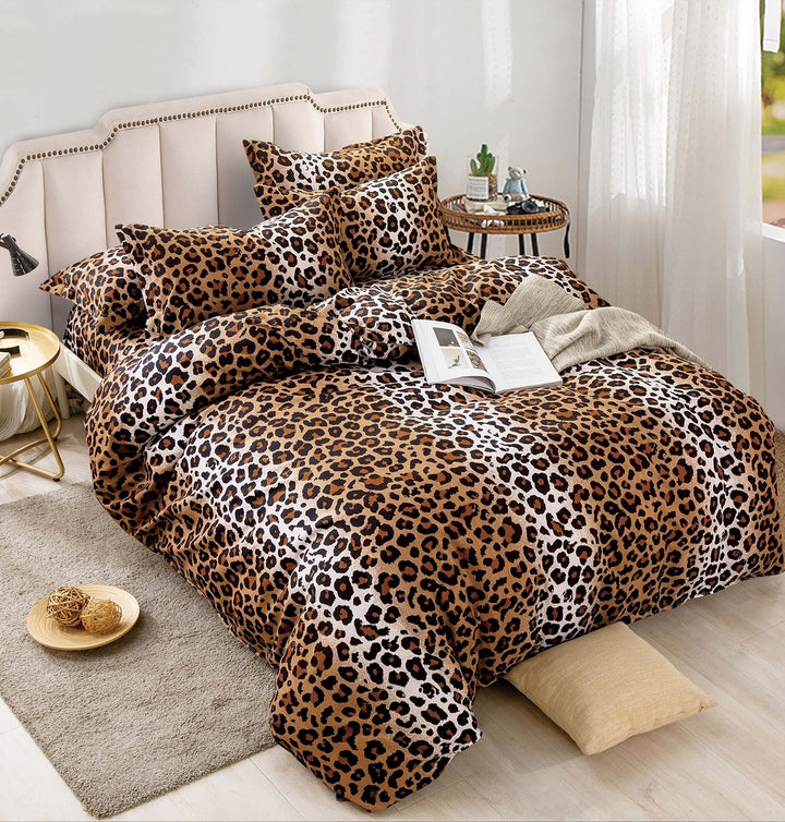 Lenjerie cu elastic de pat dublu, bumbac finet, 6 piese, Cod: JD179 - CASABLANCA Lenjerie cu elastic de pat dublu, bumbac finet, 6 piese, Cod: JD179 Casa Blanca Bed Sheets 130.00 CASABLANCA  CASABLANCA