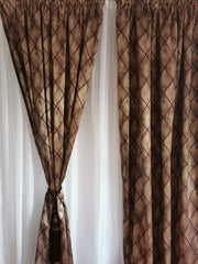 Draperie visiniu romb - CASABLANCA Draperie visiniu romb Casa Blanca Curtains & Drapes 55.00 CASABLANCA  CASABLANCA