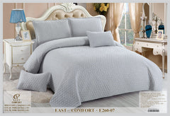 Set Cuvertura Pat Matlasata Bumbac + 4 fete perna E33 - CASABLANCA Set Cuvertura Pat Matlasata Bumbac + 4 fete perna E33 Casa Blanca Bed Sheets 160.00 CASABLANCA  CASABLANCA